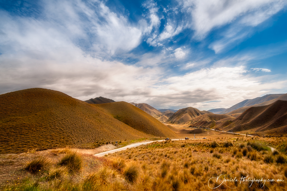 Lindis Pass Desert Mountain